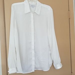 💎Sequined Collared Liz Claiborne Blouse💎